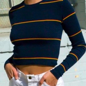Long sleeve cropped Brandy Melville SantanaSweater